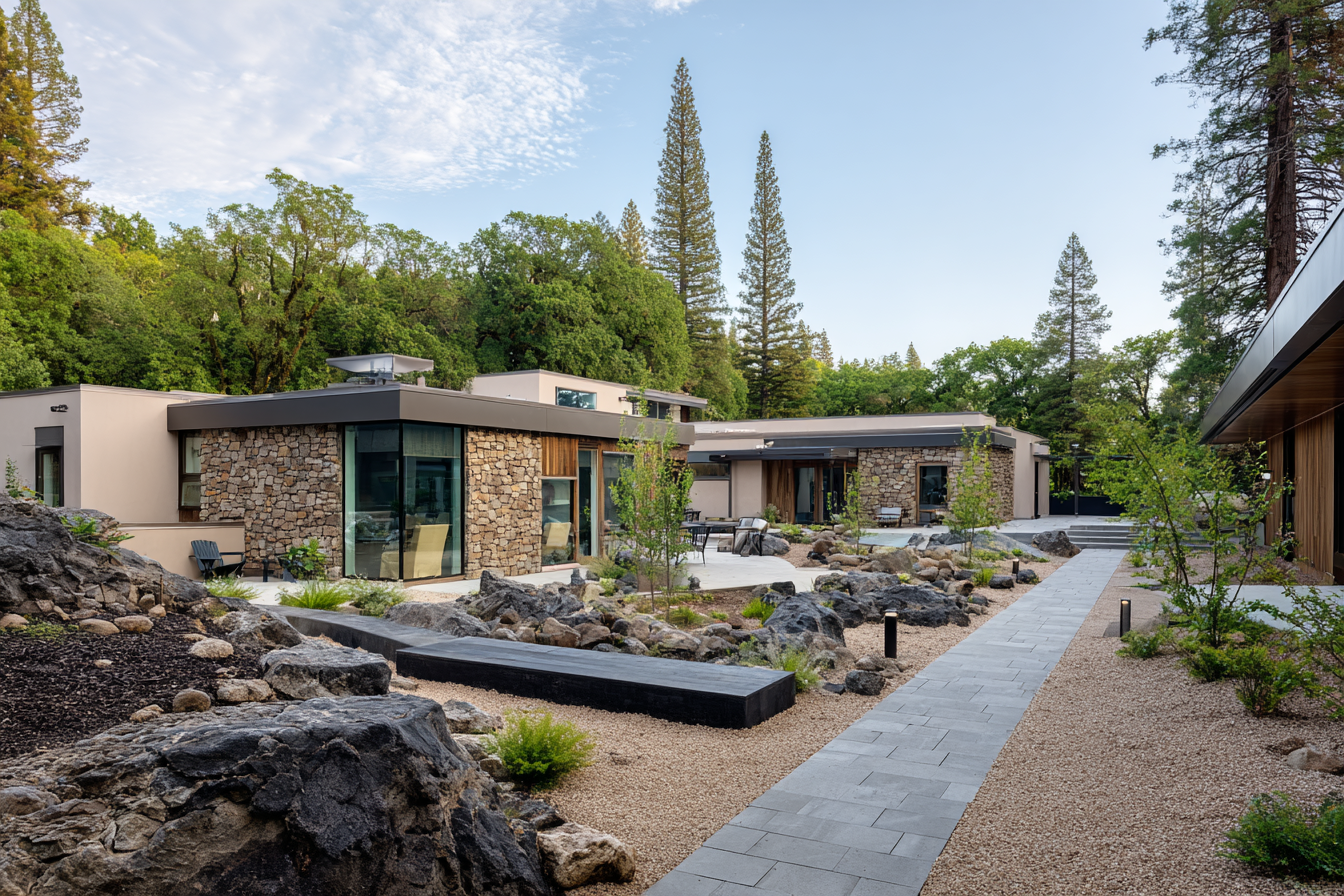 Yoga studio at Clovis Wellness in Clovis, California
